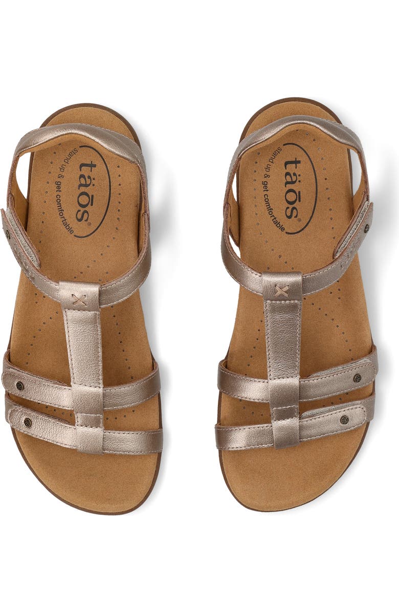 Taos Trophy 2 Sandal, Alternate, color, Champagne