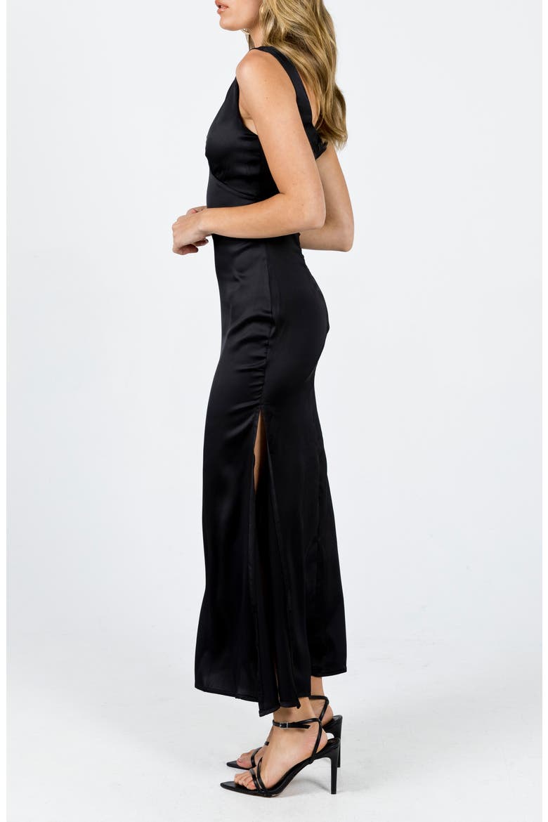 Lynsey Maxi Dress, Alternate, color, BLACK