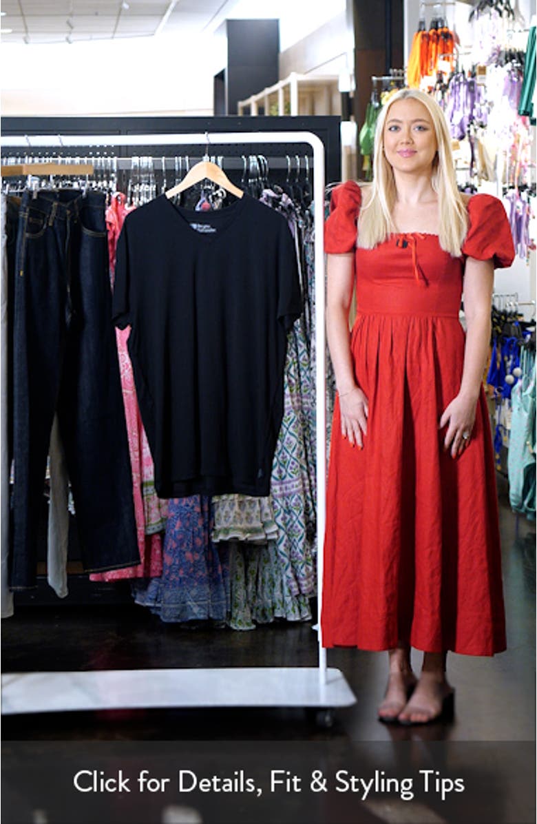 DropTemp<sup>®</sup> Cooling Cotton Blend Slim Fit V-Neck Undershirt, sales video thumbnail