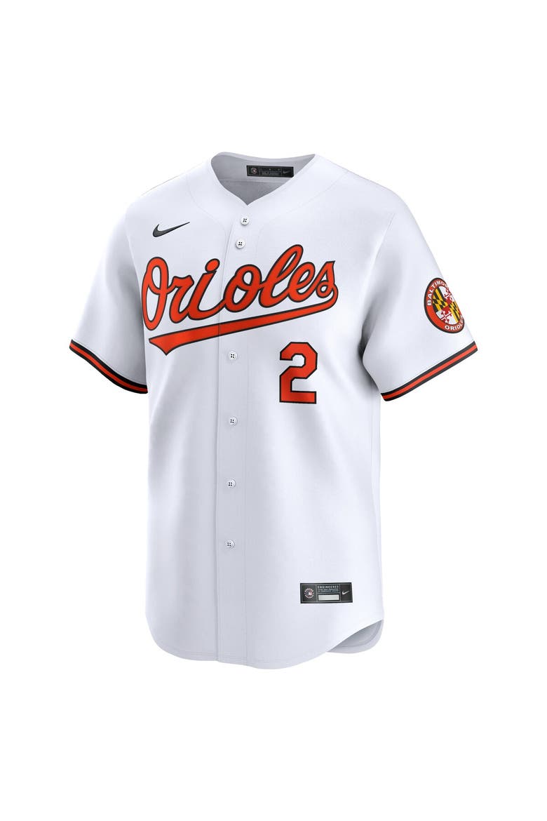 Men's Nike Gunnar Henderson White Baltimore Orioles Home Limited Player Jersey, Alternate, color, White