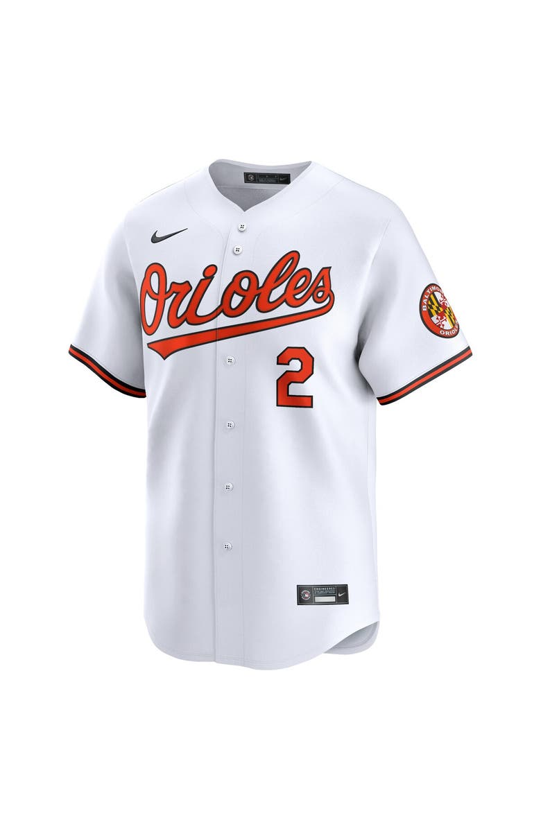 Nike Men's Nike Gunnar Henderson White Baltimore Orioles Home Limited Player Jersey, Alternate, color, White