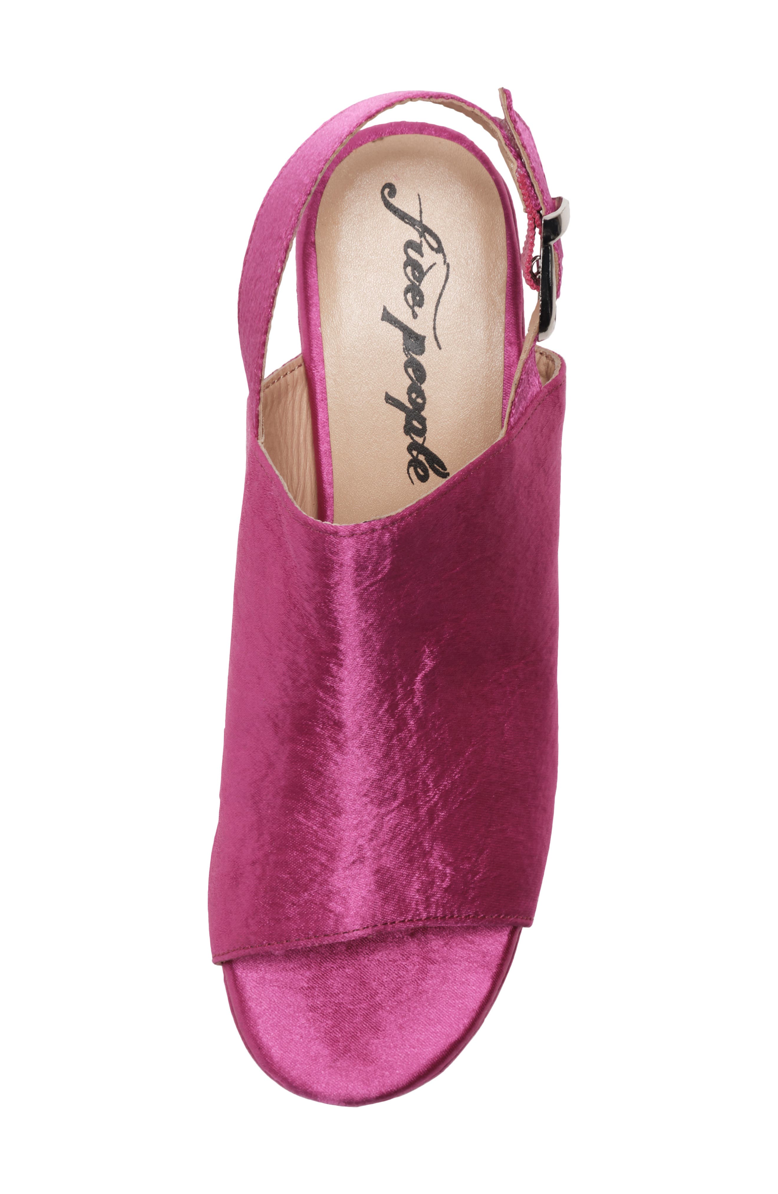 Nicola Platform Sandal, Alternate, color, FUCHSIA