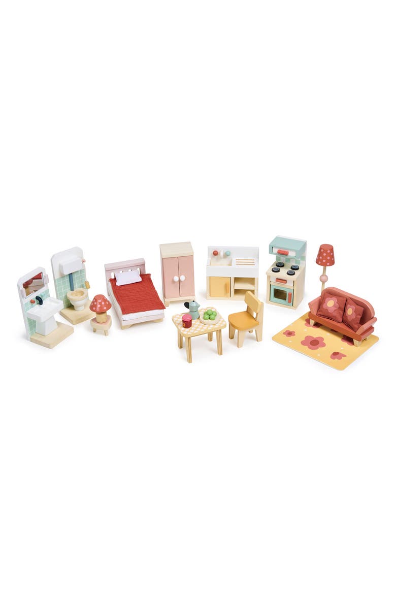 Tender Leaf Toys Foxtail Villa Dollhouse, Alternate, color, Multi