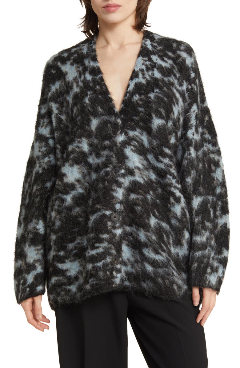 COS Alpaca & Wool Blend Cardigan, Main, color, 