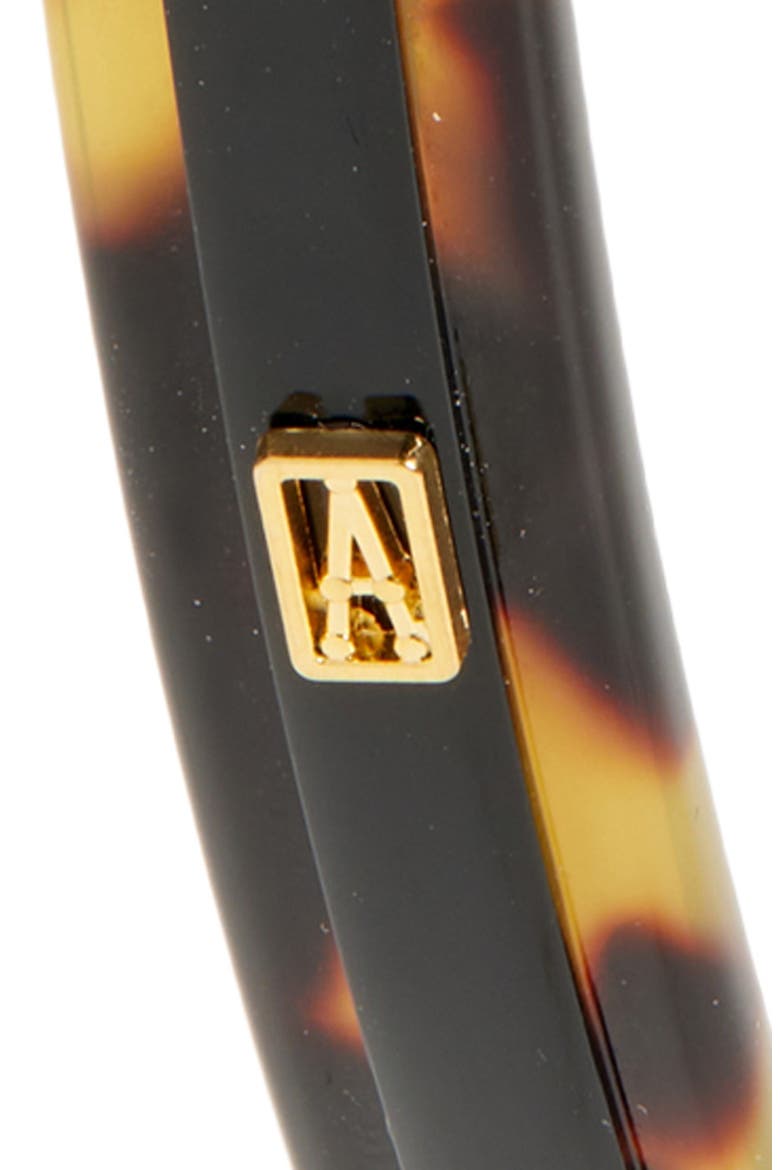 Tortoiseshell Pattern Slim Headband, Alternate, color, BLACK/ TORTOISE