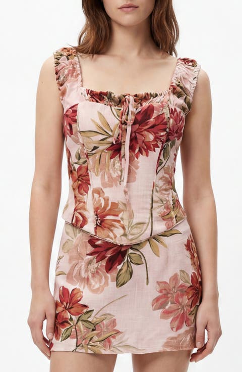 Tea Party Sleeveless Top