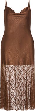 City Chic Lilly Lace Sleeveless Maxi Dress