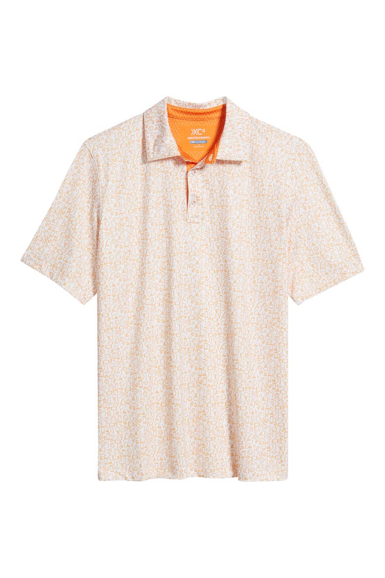 XC+™ Performance Game Day Polo, Alternate, color, BRT ORANGE
