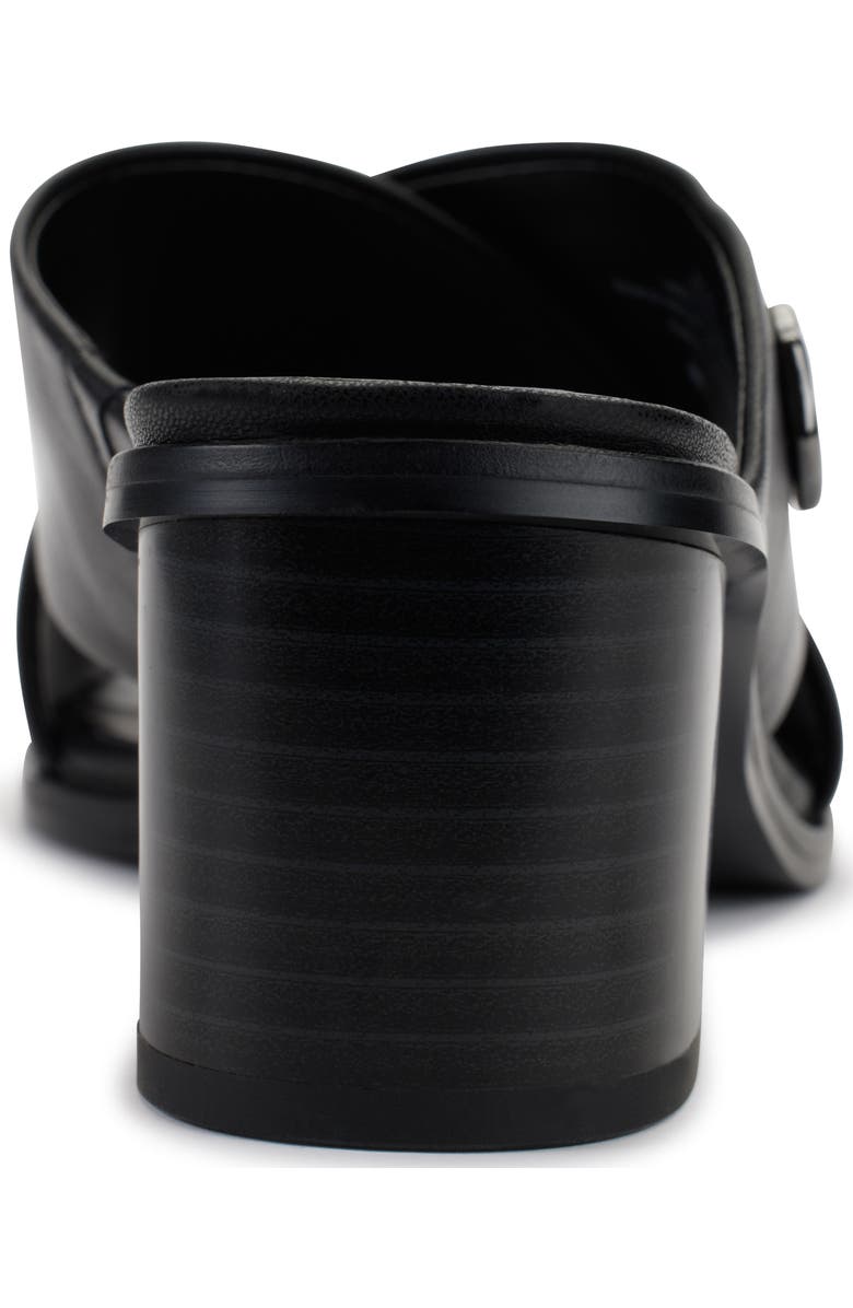 KARL LAGERFELD PARIS Henryk Criscross Slide Sandal, Alternate, color, Black