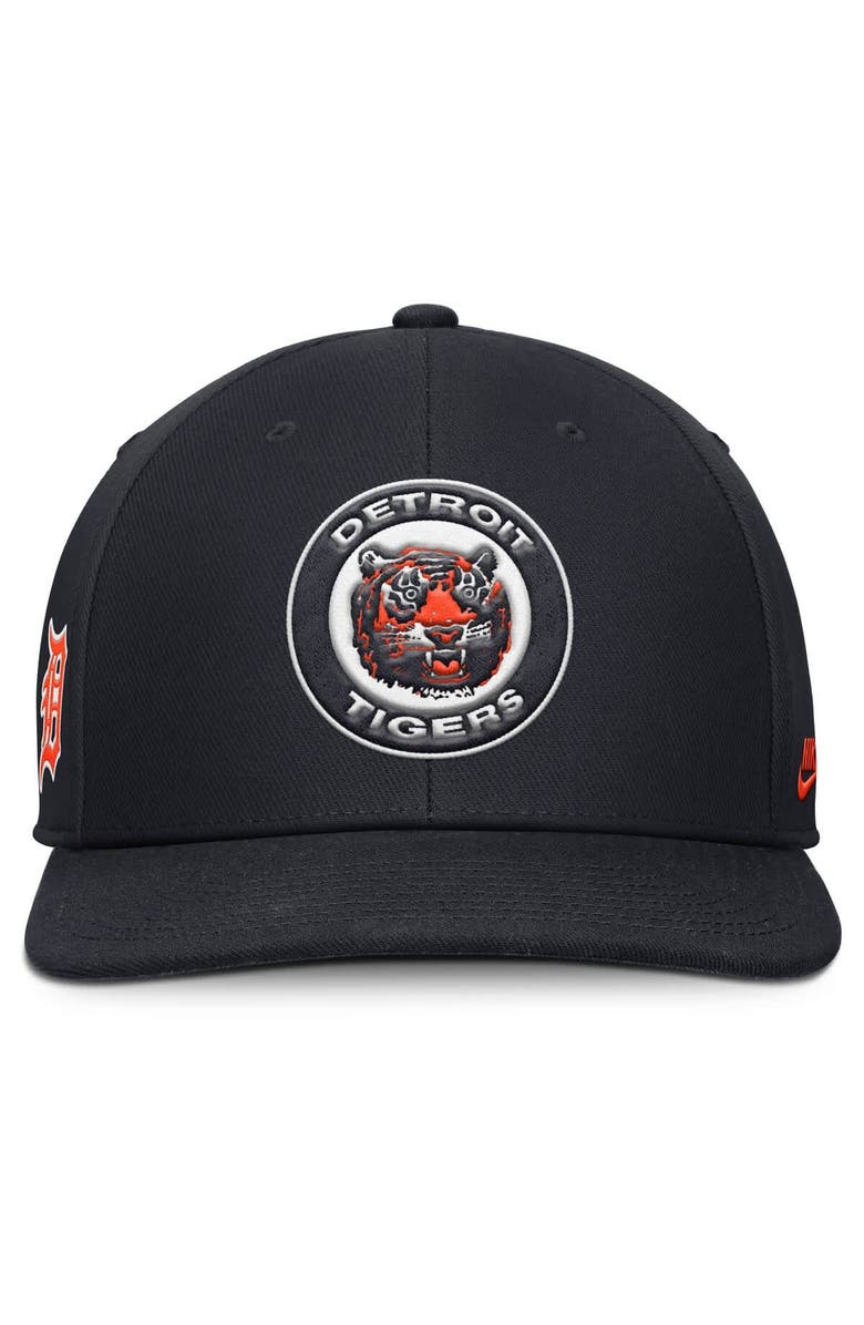 Nike Men's Nike Navy Detroit Tigers Pro Performance Snapback Hat, Alternate, color, 