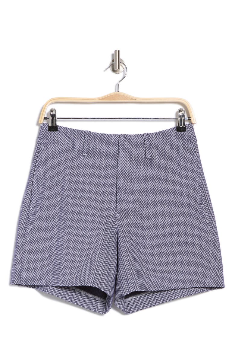 rag & bone Elvy Chevron Shorts, Alternate, color, Nvymulti