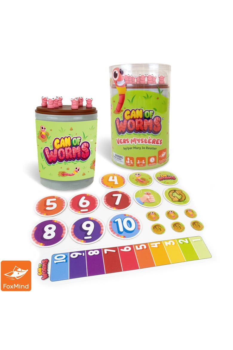 Can Of Worms Toy Learning Math Game, Alternate, color, Multicolored