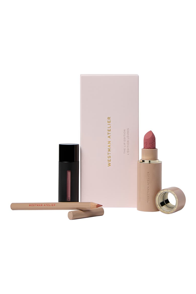 The Lip Edition Set $122 Value, Main, color, PETAL/ PETAL/ CHOU CHOU