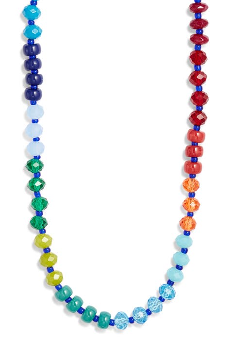 Color Pop Beaded Necklace