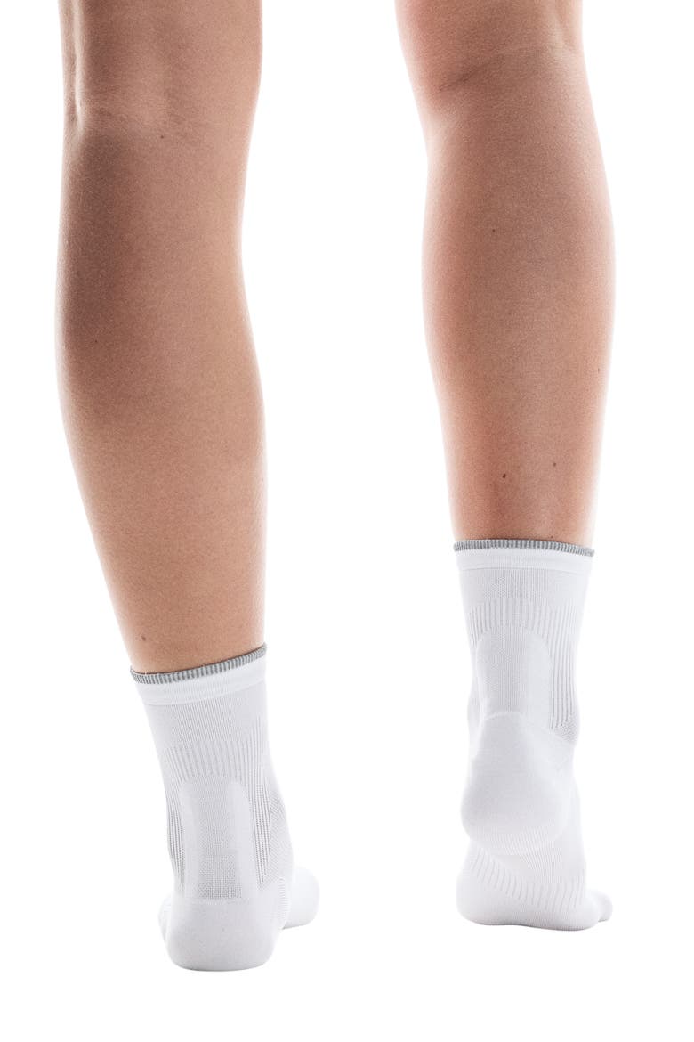 Elite Run Quarter Socks, Alternate, color, WHITE