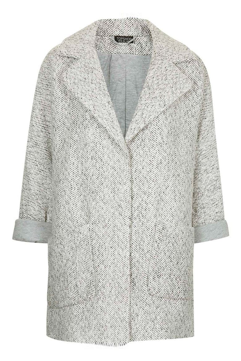 Oversized Long Jacket, Alternate, color, CREAM