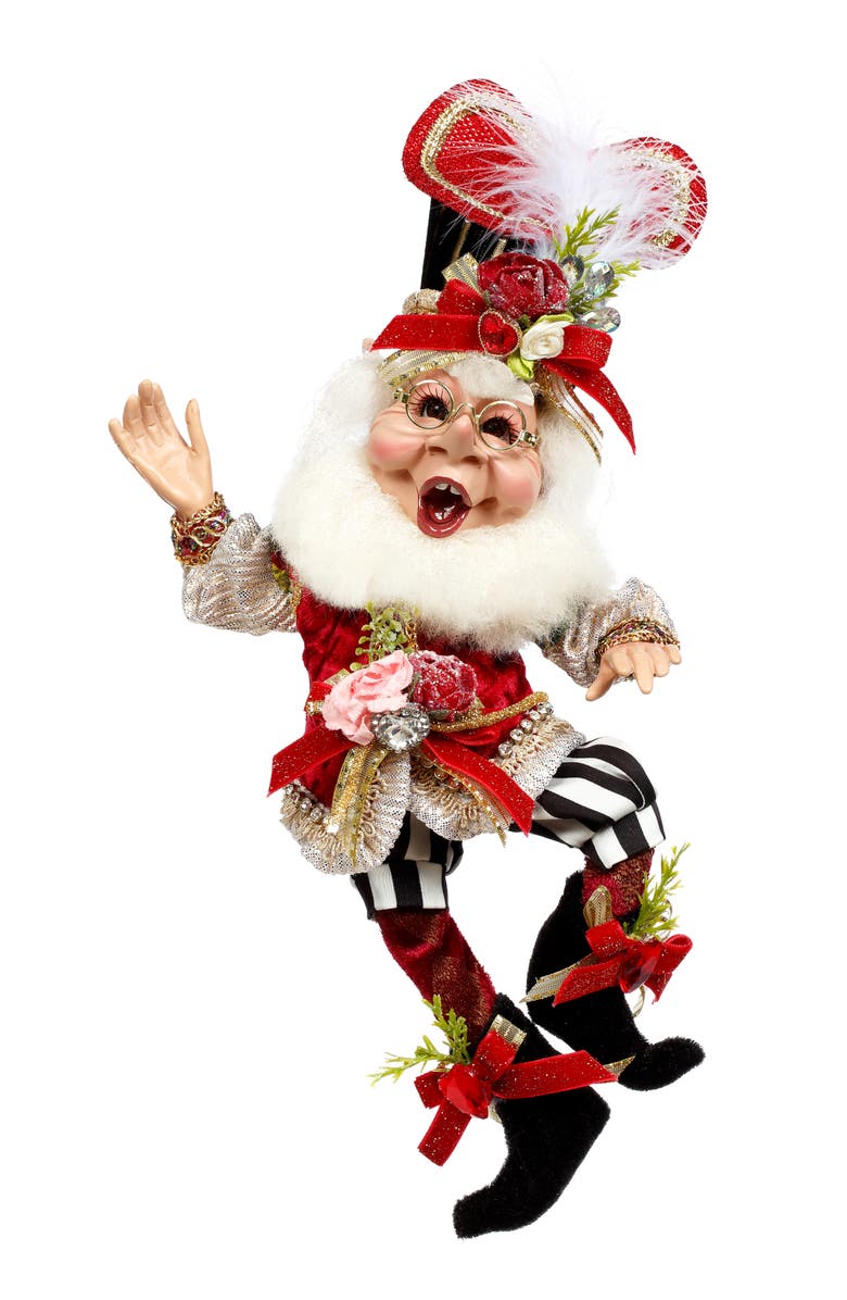 Mark Roberts Forever Love Elf, Small, Main, color, Red