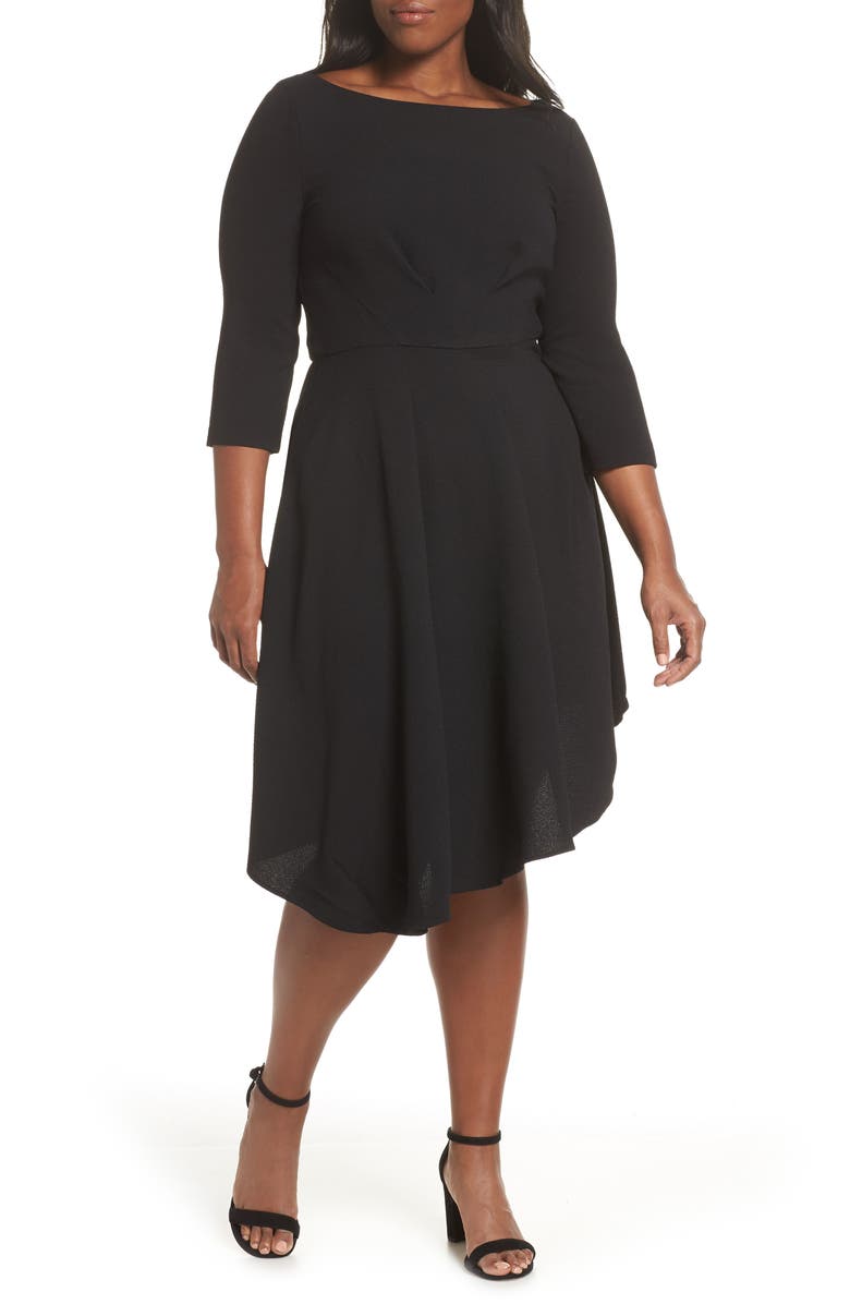 Harper Rose Asymmetrical Dress, Alternate, color, 