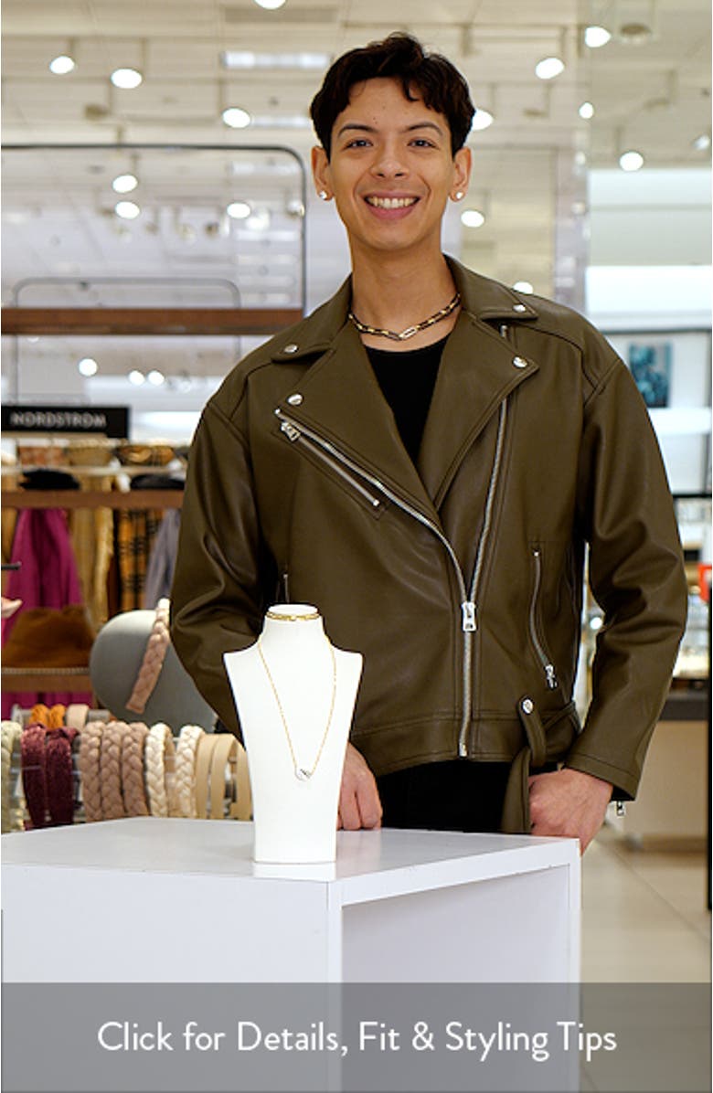 Oval Pendant Necklace, sales video thumbnail