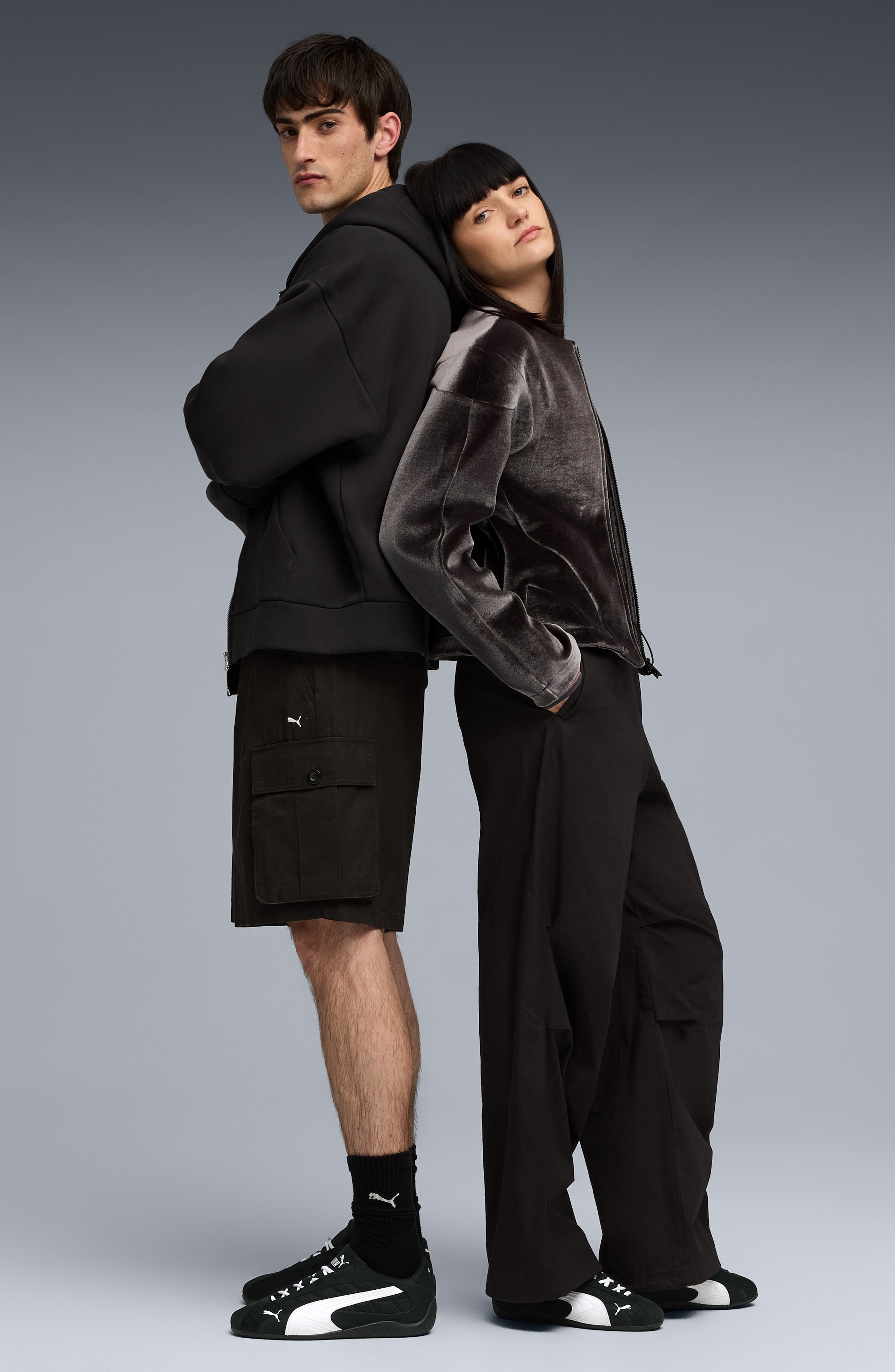 PUMA Speedcat Plus Sneaker, Alternate, color, Puma Black/ Puma White