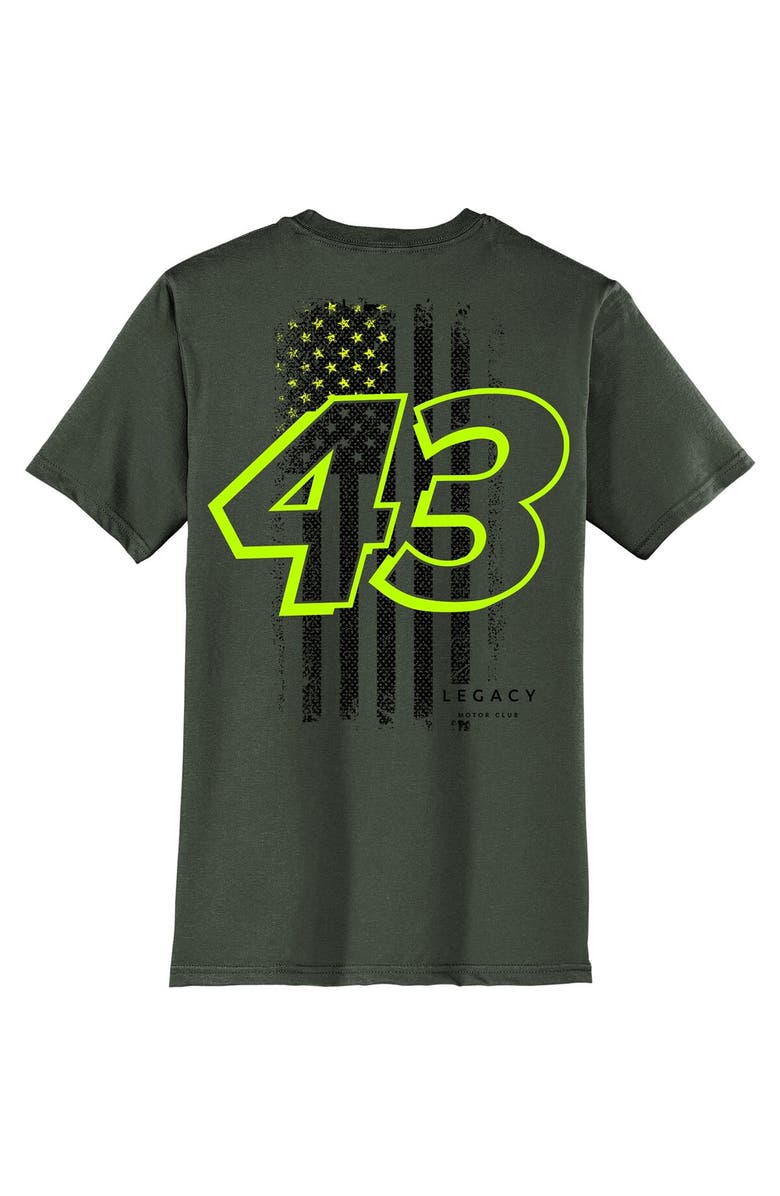 LEGACY Motor Club Team Collection Men's LEGACY Motor Club Team Collection Green Erik Jones Flag T-Shirt, Alternate, color, Green