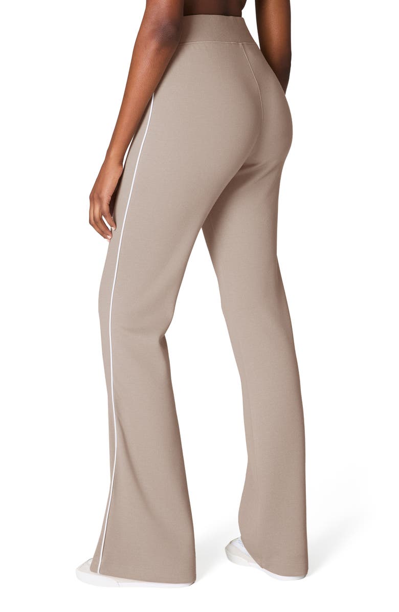 SPANX<sup>®</sup> AirEssentials Pique Flare Leg Pants, Alternate, color, Ashwood