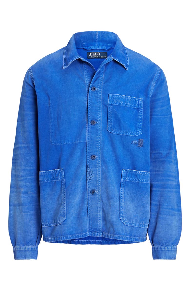 Polo Ralph Lauren Rustic Cotton Denim Jacket, Alternate, color,