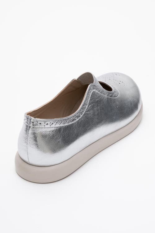 Forever & Always Shoes Chelle Elastic Leather Flat