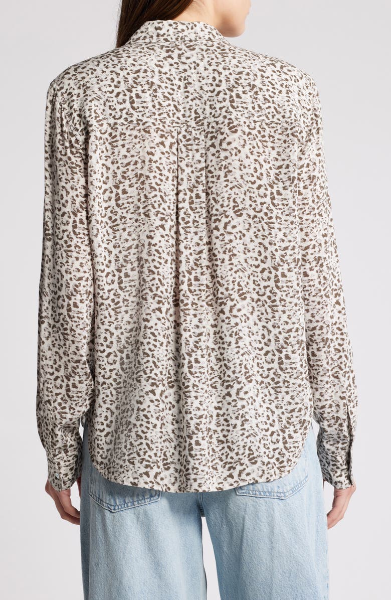 Rails Josephine Abstract Animal Print Button-Up Shirt, Alternate, color,