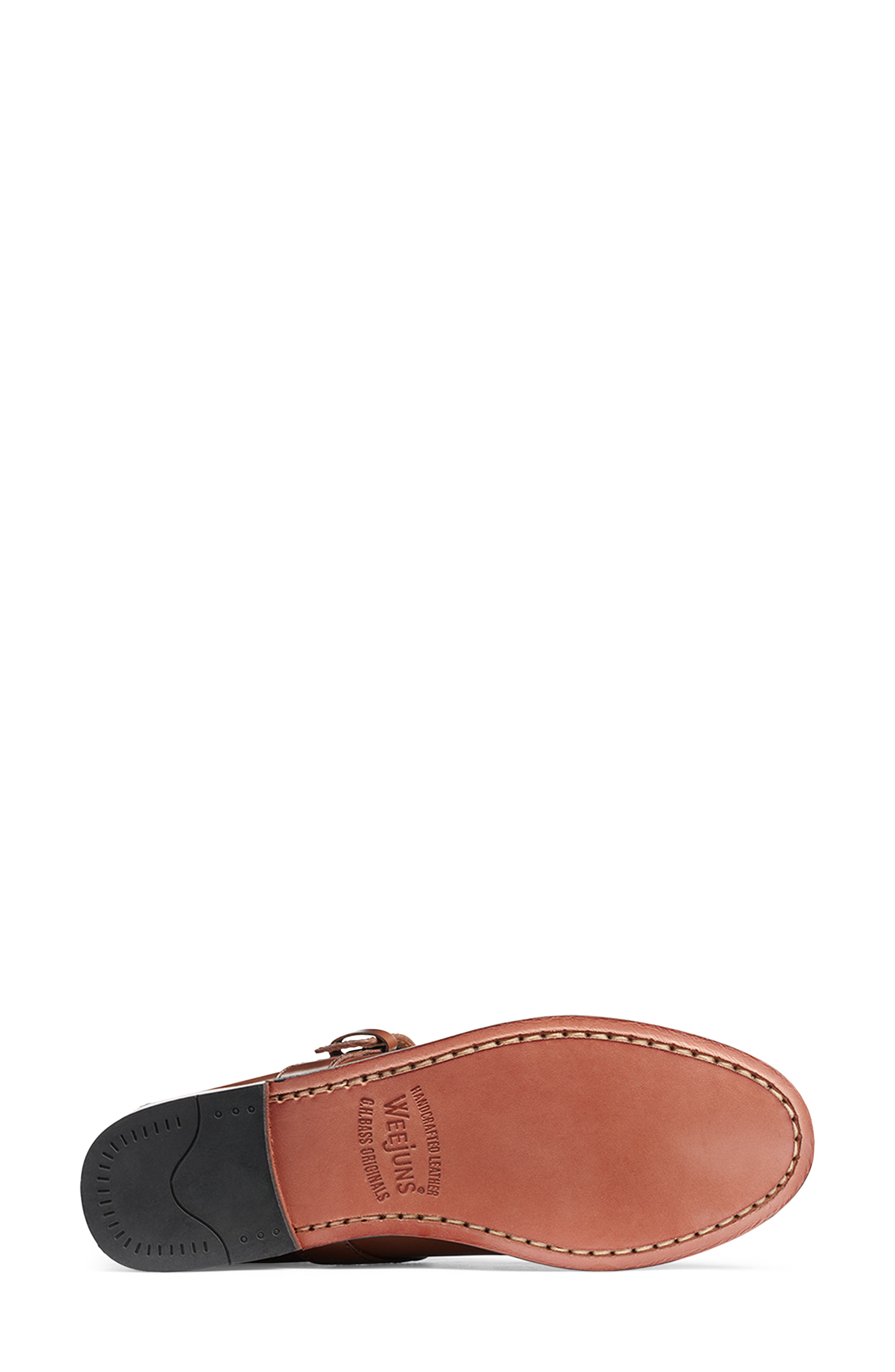 Weejuns® Mary Jane Moc Toe Loafer, Alternate, color, WHISKEY