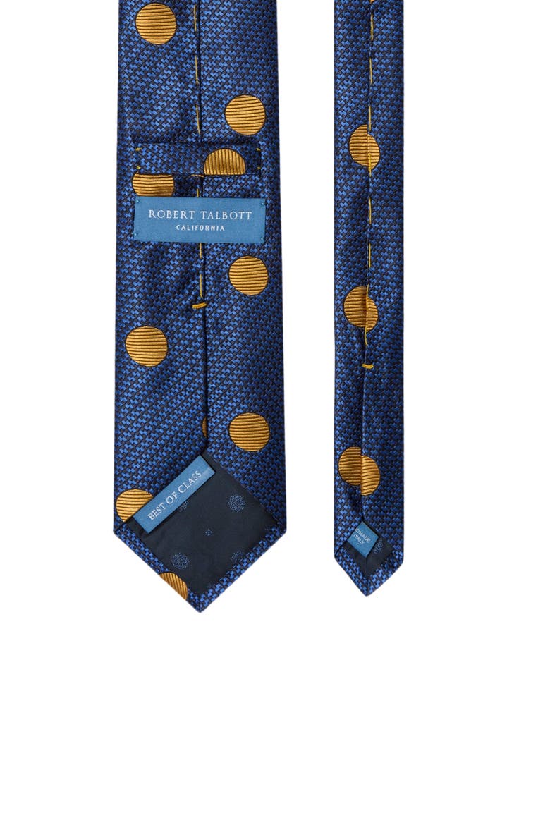 Robert Textured Spot Best of Class Necktie, Alternate, color, Blue