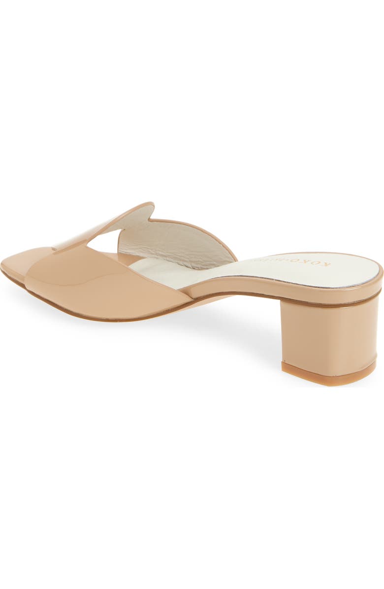 KOKO + PALENKI Orbit Slide Sandal, Alternate, color, Beige Patent