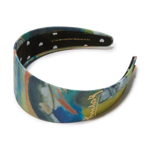 The Met Brigitte Kandinsky Embroidered Headband