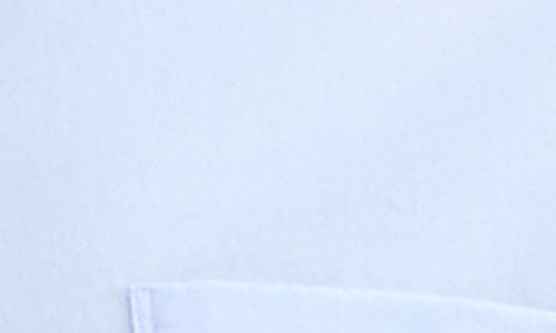 Theory Weekend Solid Cotton Button-up Shirt In Clear Sky