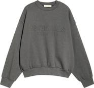Fear of God Essentials Classic Fit Fleece Crewneck Sweatshirt
