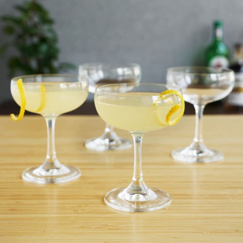 True 7 oz Coupe Glasses, Set Of 4 In Transparent