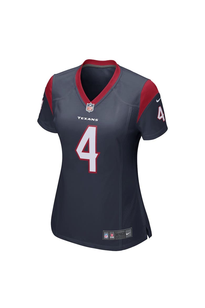Women's Nike Deshaun Watson Navy Houston Texans Game Player Jersey, Alternate, color, Navy