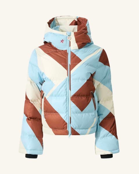 Herringbone Polar Flare Down Jacket