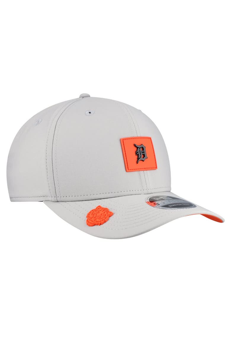 Men's New Era  Gray Detroit Tigers 2026 Clubhouse 9SEVENTY Adjustable Hat, Alternate, color, Gray