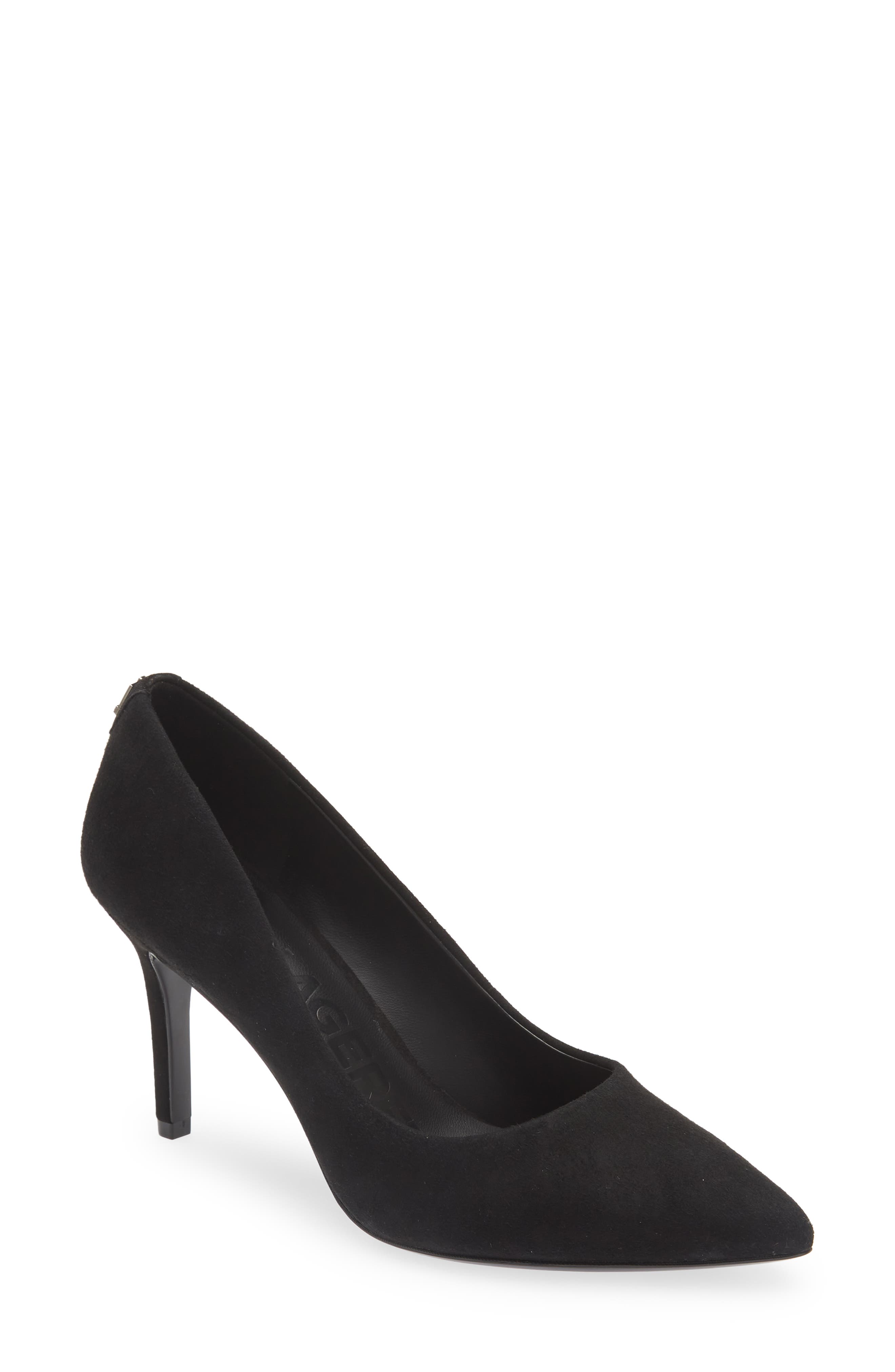 KARL LAGERFELD PARIS Royale Pointed Toe Pump, Main, color, 