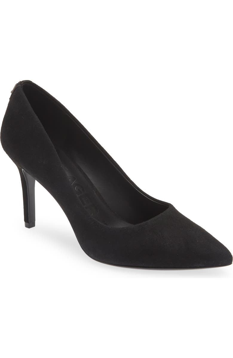 KARL LAGERFELD PARIS Royale Pointed Toe Pump, Main, color,