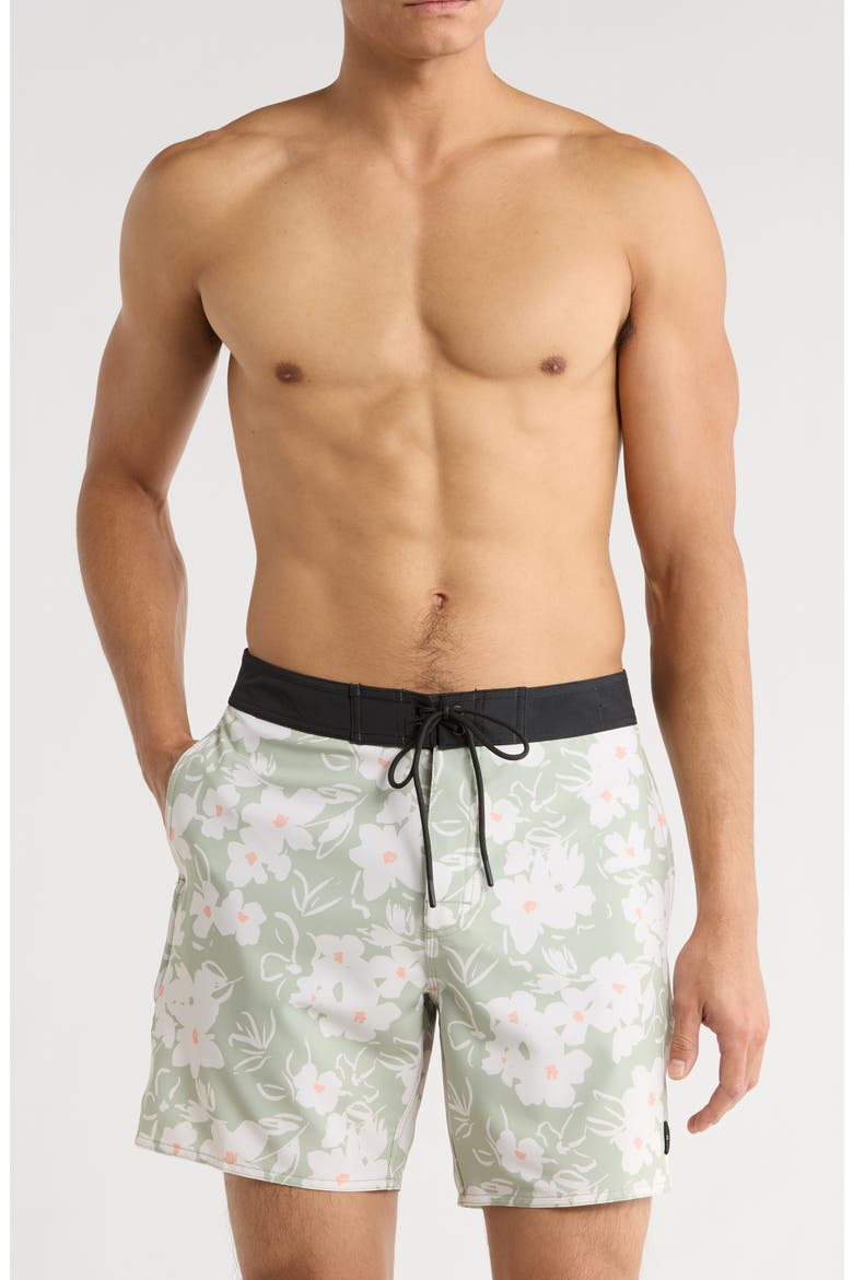 Down Right Swim Trunks, Main, color, LIGHT OLIVE