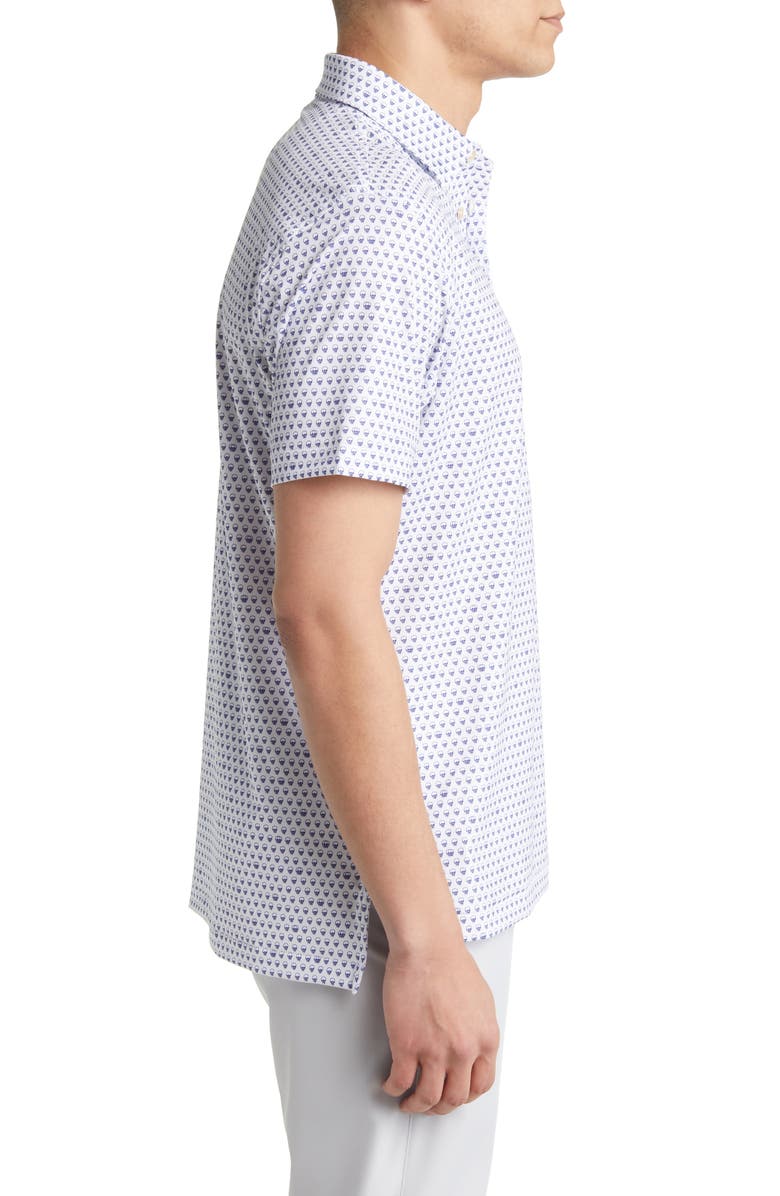 Peter Millar Seeing Double Performance Jersey Polo, Alternate, color, 