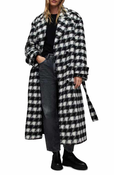 AllSaints Haithe Check Coat