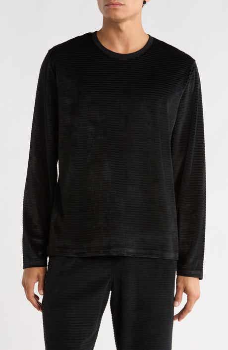 Daniel Buchler Textured Crewneck Sweatshirt