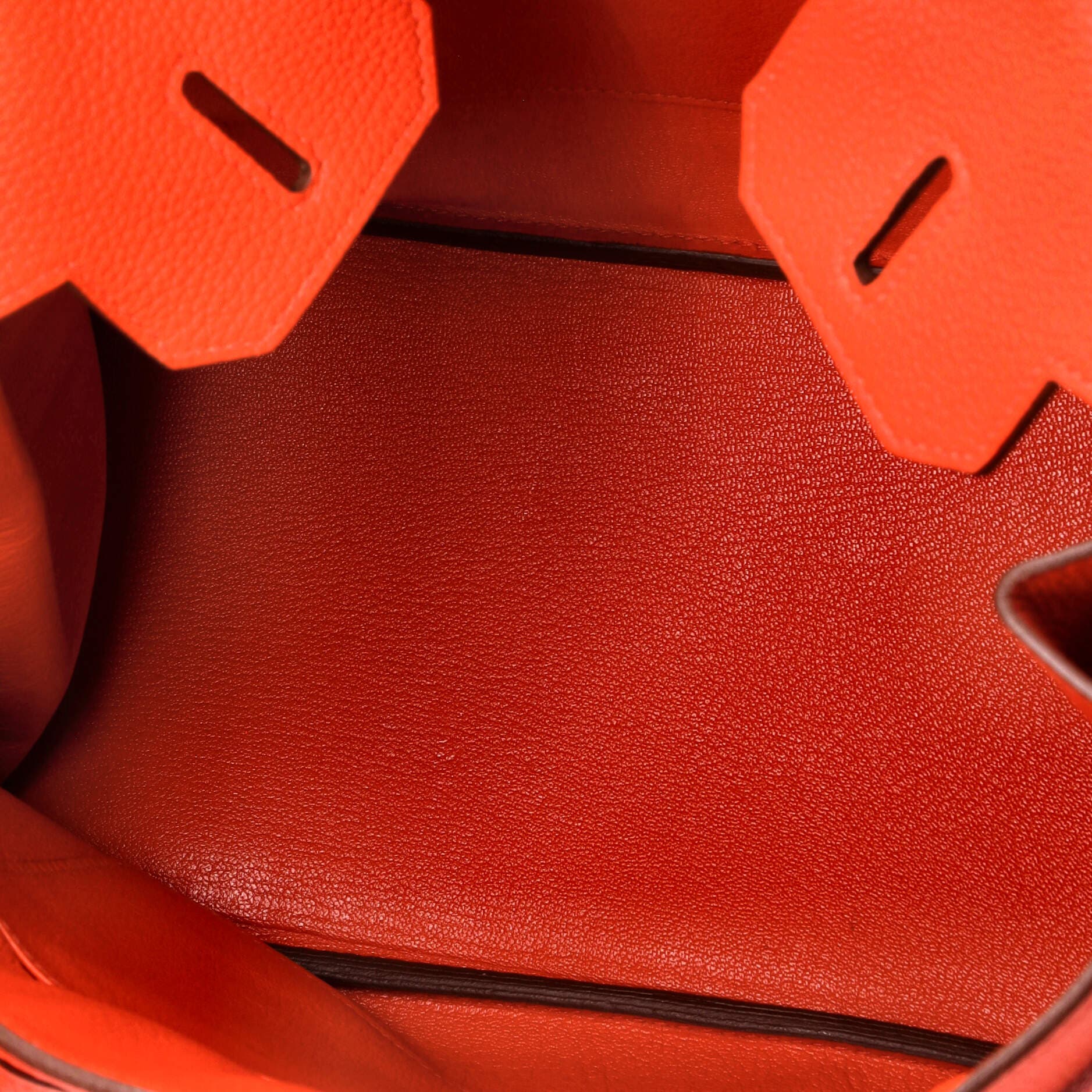 Pre-Owned Hermes Birkin Handbag Orange Togo with Gold Hardware 30, Alternate, color, Orange Poppy