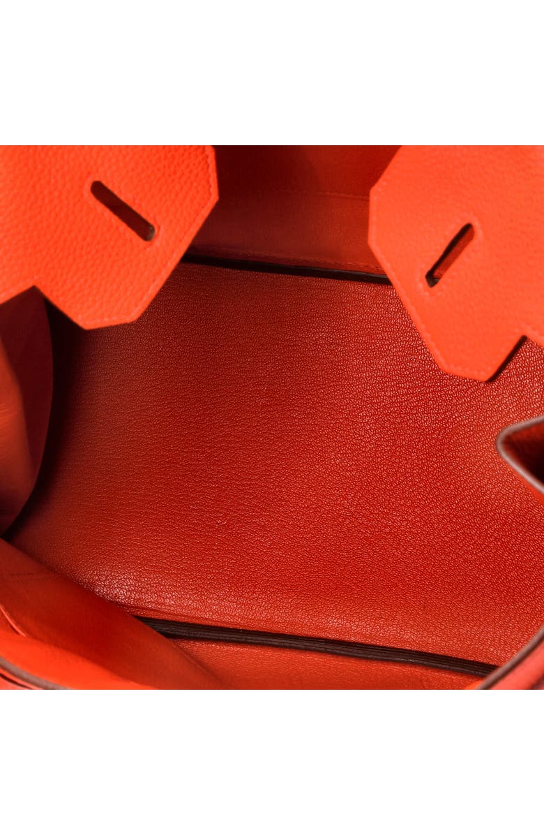 Pre-Owned Hermes Birkin Handbag Orange Togo with Gold Hardware 30, Alternate, color, Orange Poppy