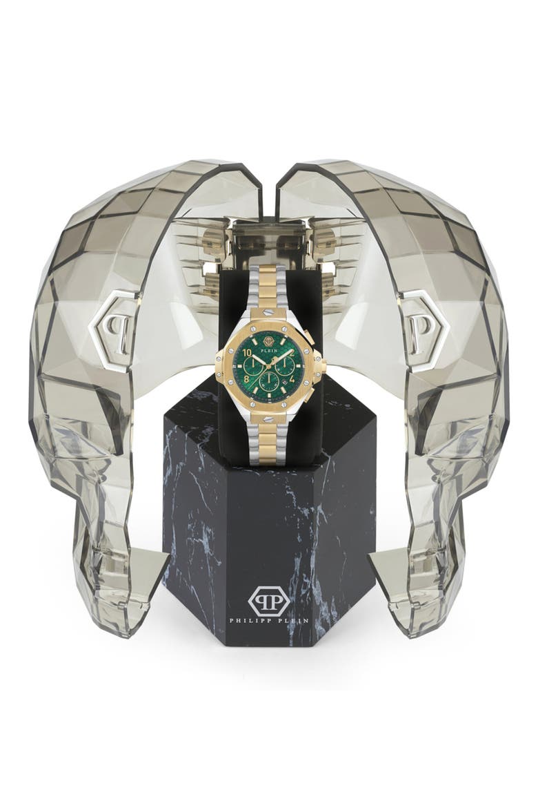 Royal Chronograph Bracelet Watch, 46mm, Alternate, color, TWO TONE