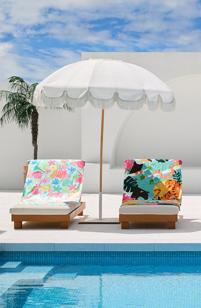 Dock & Bay Quick Dry Beach Towel, Alternate, color, Aloha Glow