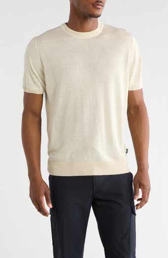 BOSS Jiovanni Linen Blend T-Shirt